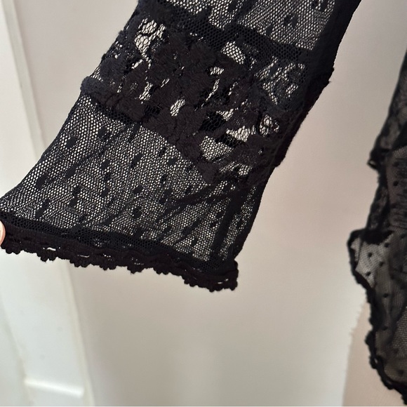 Free People Modern Romance lace crop top - Picture 9 of 12